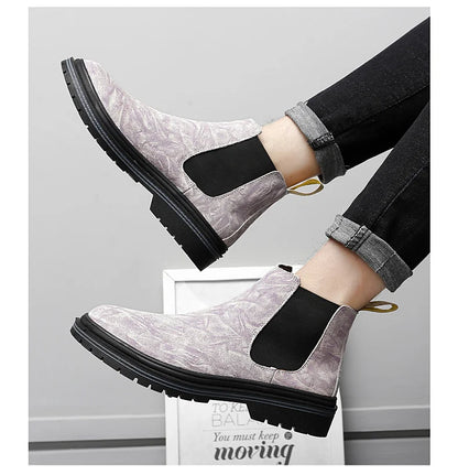 "Stile Regale" – Leather Chelsea Boots By Enzo Bellari®