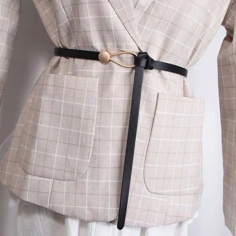 "Fibbie Dorate" – PU Leather Belt By Enzo Bellari®