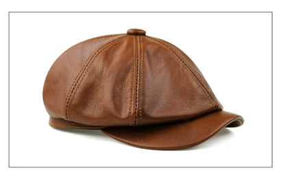 "Berretto Retrò" – Brown Beret Hat By Enzo Bellari®