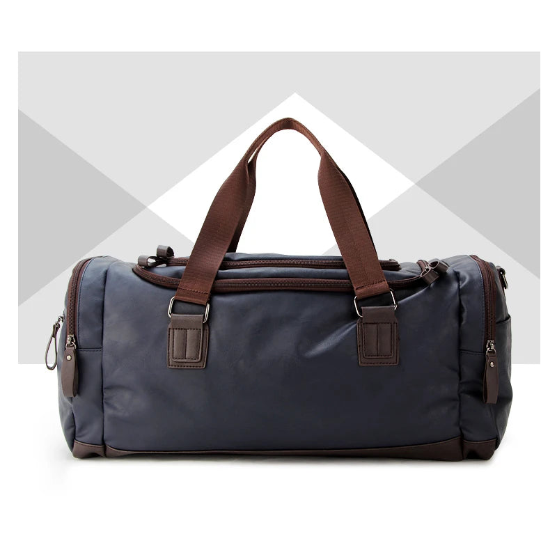 "Sole di Capri" – PU Leather Travel Duffle By Enzo Bellari®