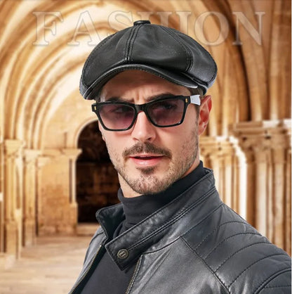 "Berretto Retrò" – Brown Beret Hat By Enzo Bellari®