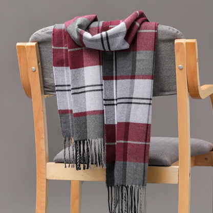 "La Scozzese" – Plaid Cashmere Scarf By Enzo Bellari®