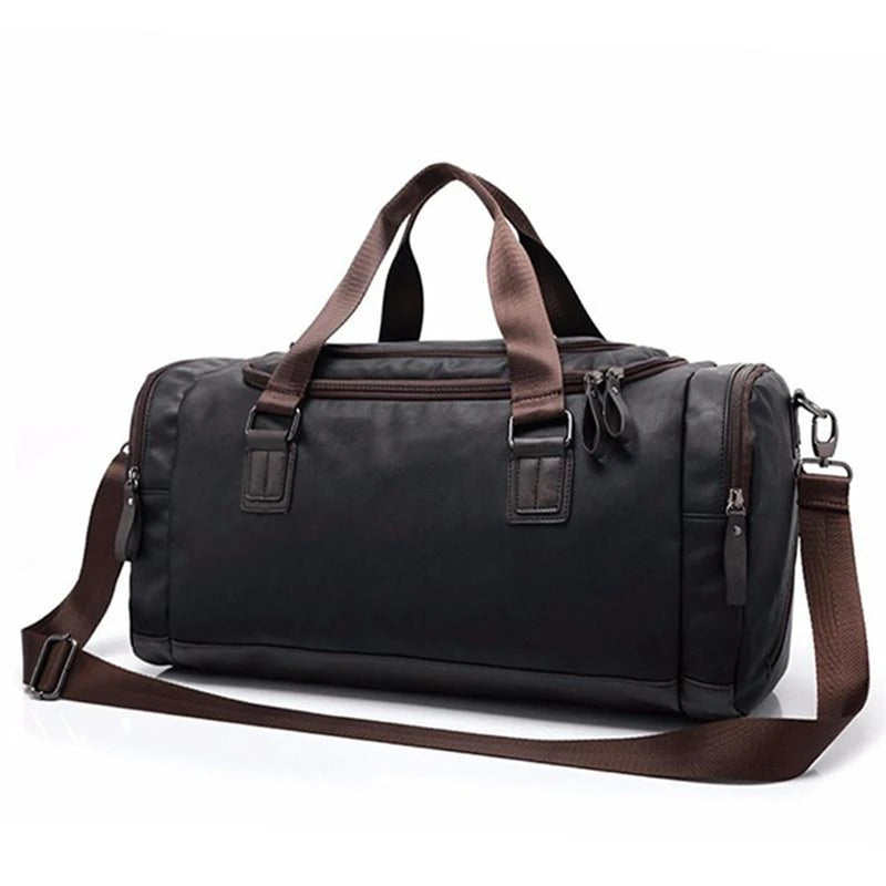 "Sole di Capri" – PU Leather Travel Duffle By Enzo Bellari®