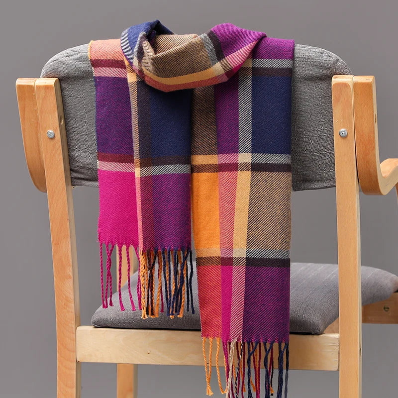 "La Scozzese" – Plaid Cashmere Scarf By Enzo Bellari®