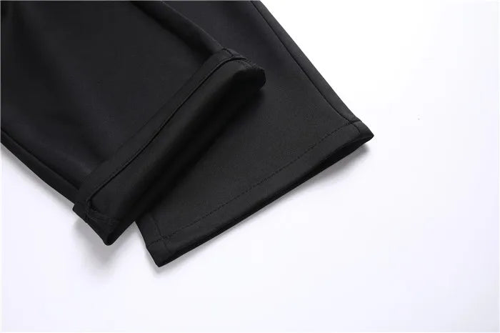 "Cielo Stellato" – Plus Size Elastic Work Pants By Enzo Bellari®