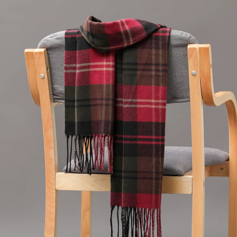 "La Scozzese" – Plaid Cashmere Scarf By Enzo Bellari®