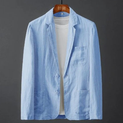 "Il Bianco" – Cotton-Linen Blazer By Enzo Bellari®