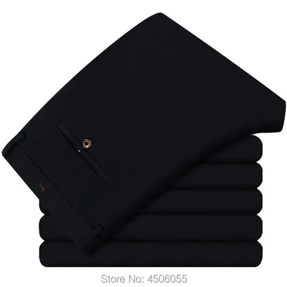 "Cielo Stellato" – Plus Size Elastic Work Pants By Enzo Bellari®