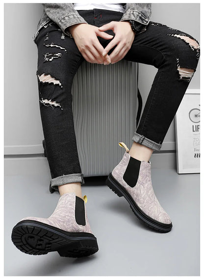 "Stile Regale" – Leather Chelsea Boots By Enzo Bellari®