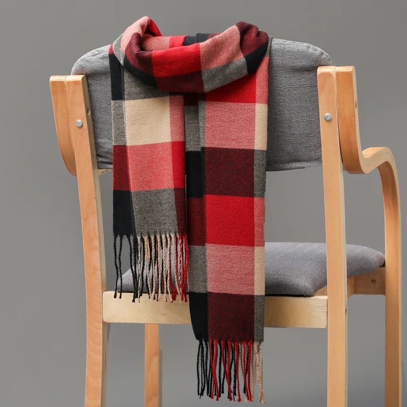 "La Scozzese" – Plaid Cashmere Scarf By Enzo Bellari®