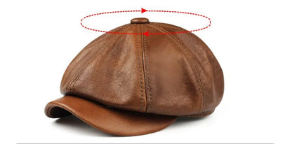 "Berretto Retrò" – Brown Beret Hat By Enzo Bellari®