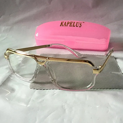 "Metallo Bruno" – Brown Metal Sunglasses By Enzo Bellari®