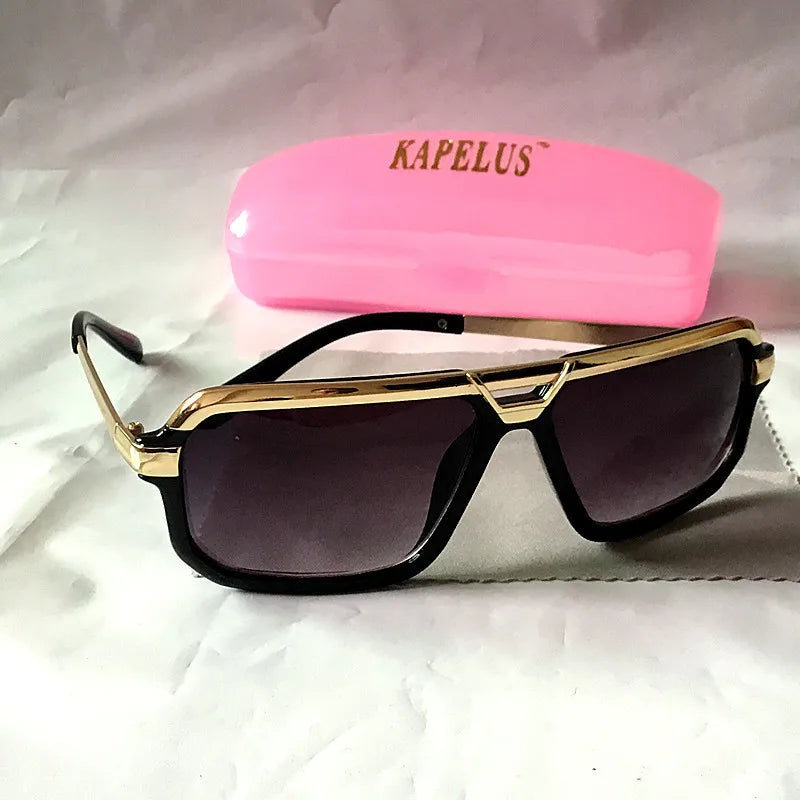 "Metallo Bruno" – Brown Metal Sunglasses By Enzo Bellari®