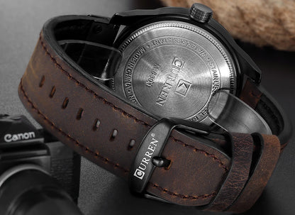 "Il Valoroso" – Casual Leather Watch By Enzo Bellari®