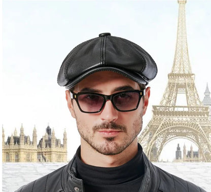 "Berretto Retrò" – Brown Beret Hat By Enzo Bellari®