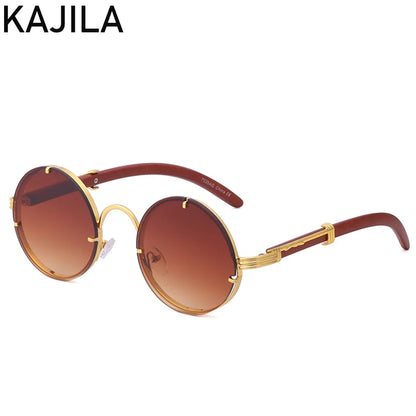 "Il Vapore" – Rimless Steampunk Sunglasses By Enzo Bellari®