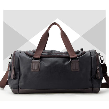 "Sole di Capri" – PU Leather Travel Duffle By Enzo Bellari®