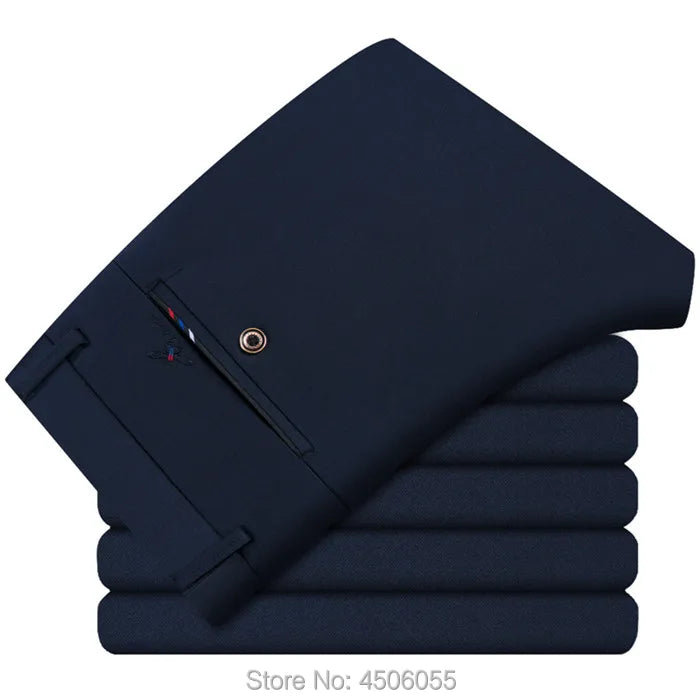 "Cielo Stellato" – Plus Size Elastic Work Pants By Enzo Bellari®