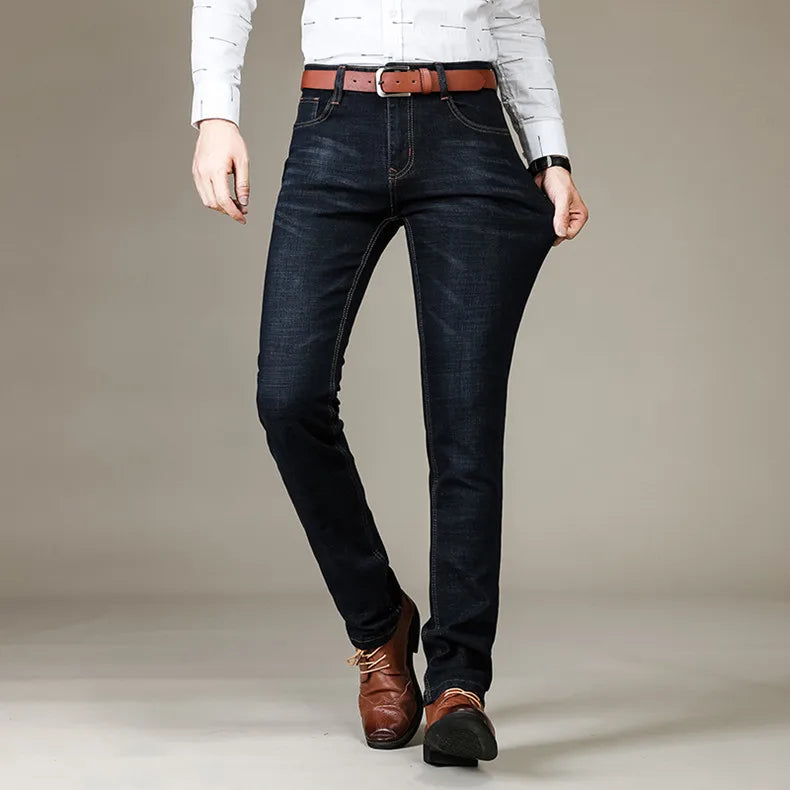 "Sole di Capri" – Fitted Stretch Denim Jeans By Enzo Bellari®
