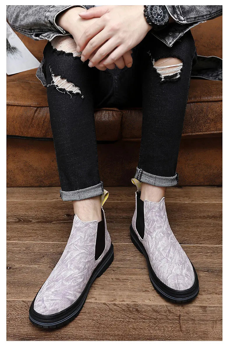 "Stile Regale" – Leather Chelsea Boots By Enzo Bellari®