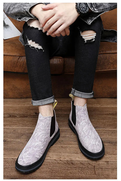 "Stile Regale" – Leather Chelsea Boots By Enzo Bellari®