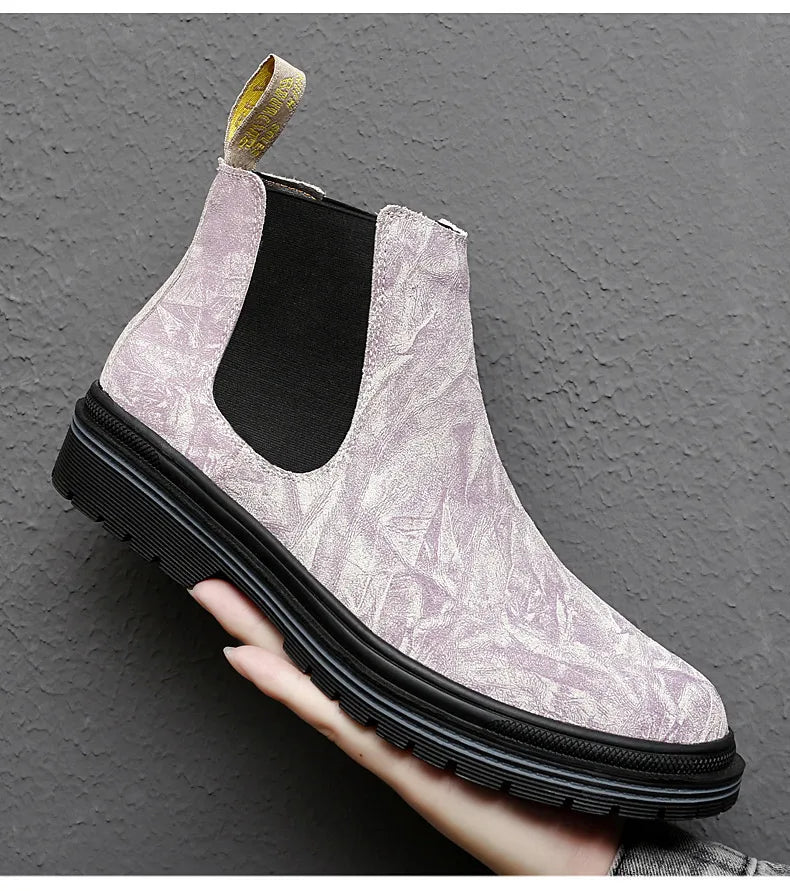 "Stile Regale" – Leather Chelsea Boots By Enzo Bellari®