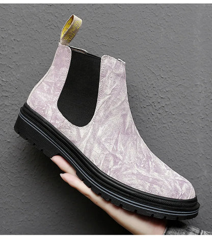 "Stile Regale" – Leather Chelsea Boots By Enzo Bellari®