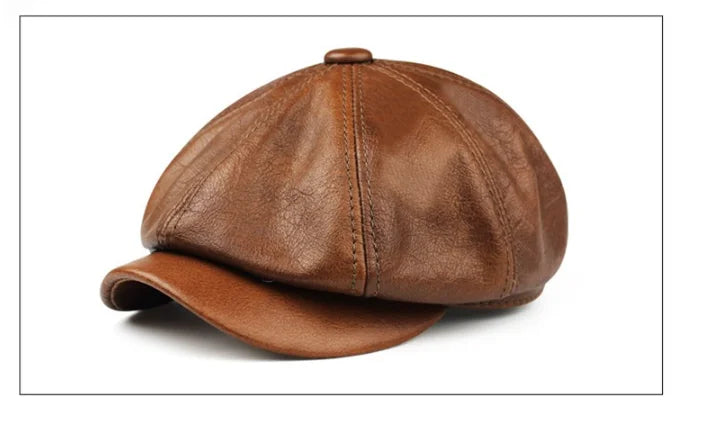 "Berretto Retrò" – Brown Beret Hat By Enzo Bellari®