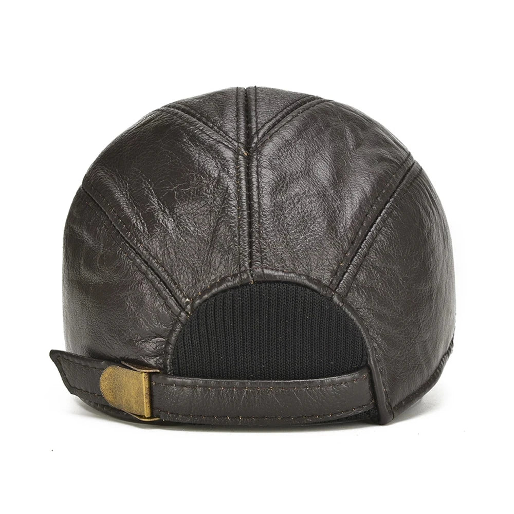 "Il Cuoio" – Leather Cap By Enzo Bellari®