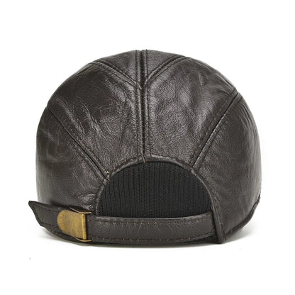 "Il Cuoio" – Leather Cap By Enzo Bellari®