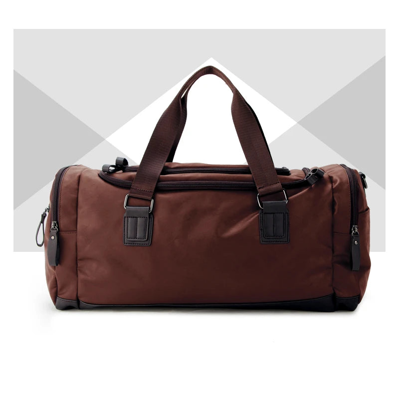 "Sole di Capri" – PU Leather Travel Duffle By Enzo Bellari®