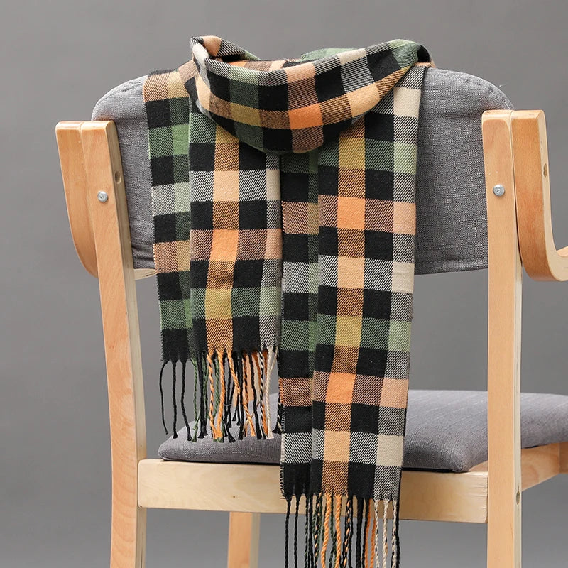 "La Scozzese" – Plaid Cashmere Scarf By Enzo Bellari®