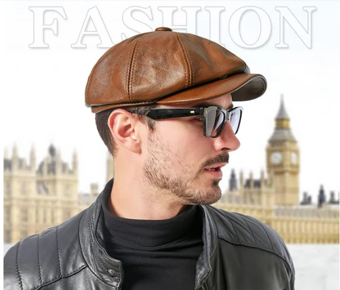 "Berretto Retrò" – Brown Beret Hat By Enzo Bellari®