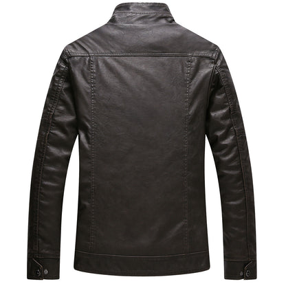 "Il Vintage" – PU Leather Blazer Jacket By Enzo Bellari®