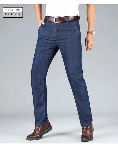 "Denim Estivo" – High-Waist Denim Trousers By Enzo Bellari®