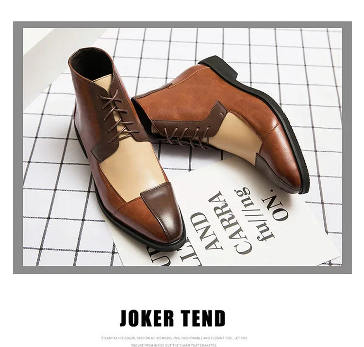 "Taglia Alta" – Retro High Top Shoes By Enzo Bellari®