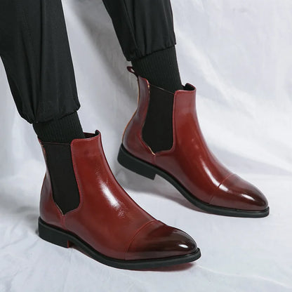 "Punta Stretta" – Pointed Chelsea Boots By Enzo Bellari®