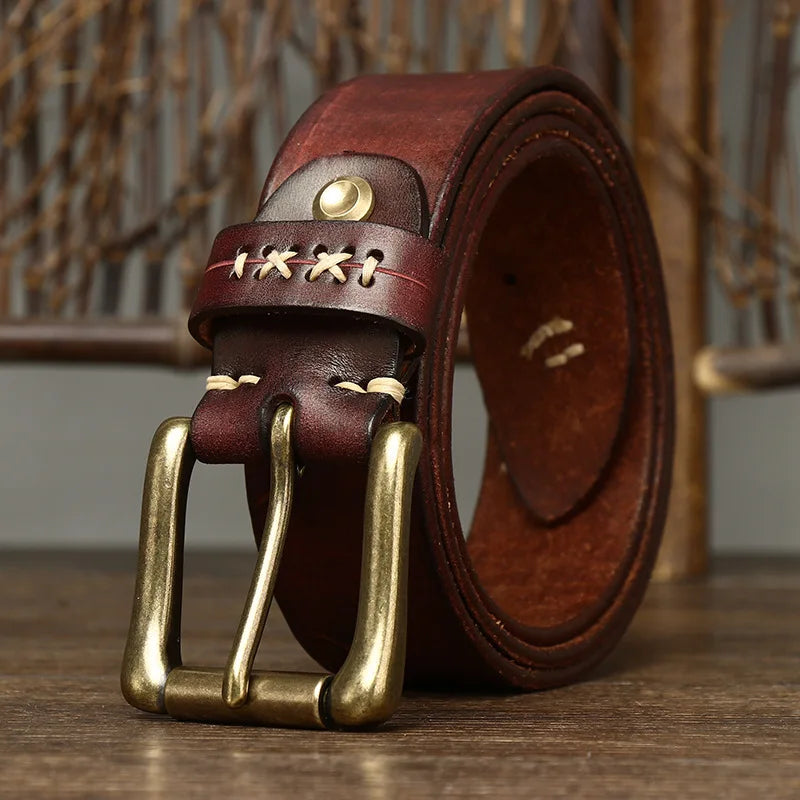 "Cintura Vera" – Genuine Leather Belt By Enzo Bellari®