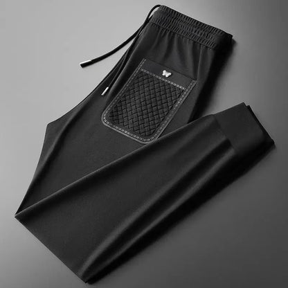 "Fior di Vento" – Embroidered Casual Pants By Enzo Bellari®