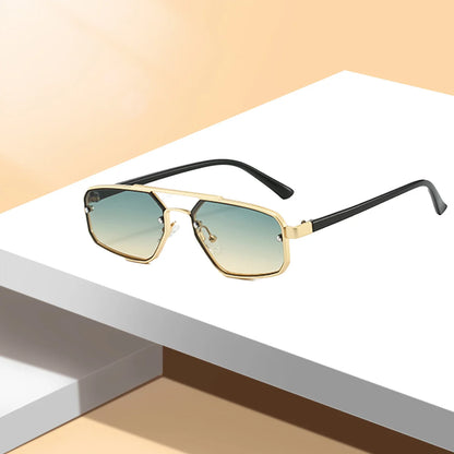 "Vista Retrò" – Vintage Rectangle Sunglasses By Enzo Bellari®