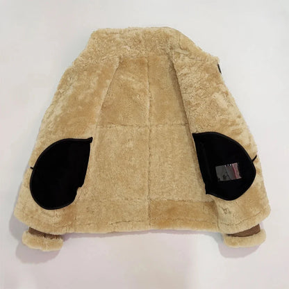 "Pelle di Cervo" – Sheepskin Fur Jacket By Enzo Bellari®