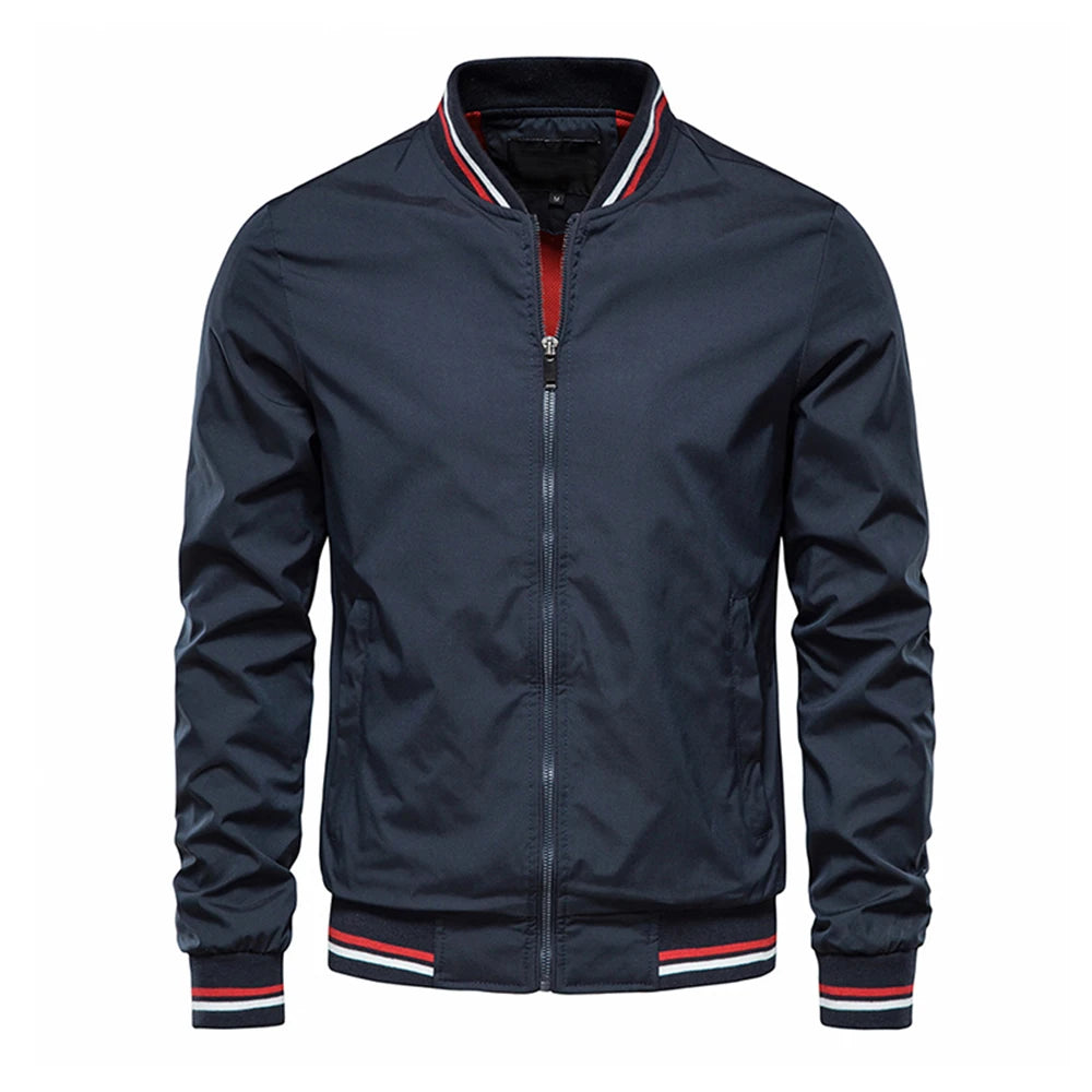 "Vera Luce" – Casual Slim Fit Bomber Jacket By Enzo Bellari®