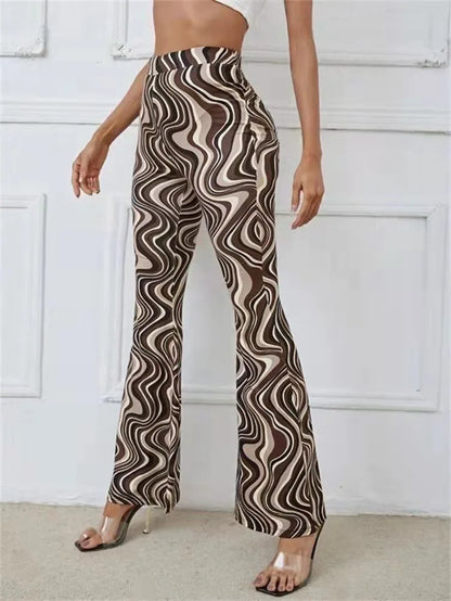 "Luce di Mare" – High Waist Flared Pants By Enzo Bellari®