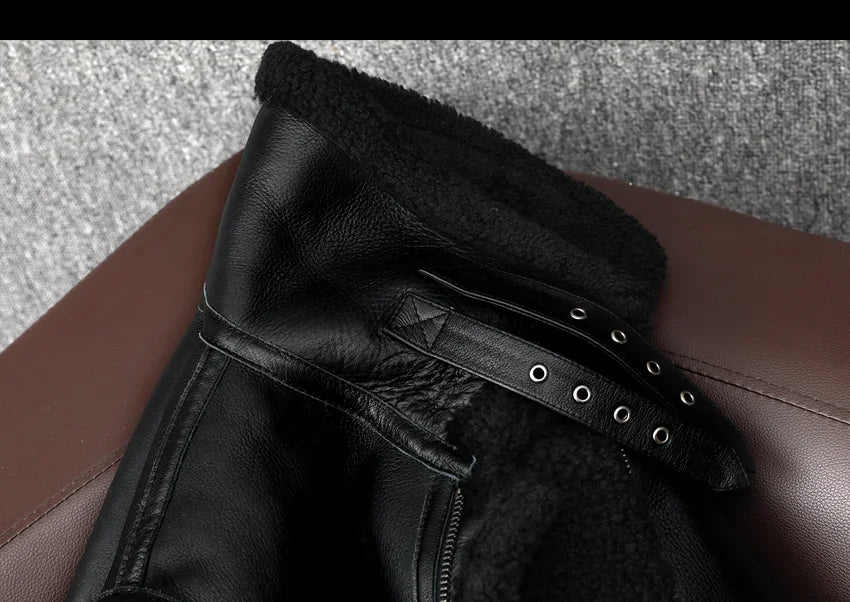 "Pelle di Cervo" – Sheepskin Fur Jacket By Enzo Bellari®