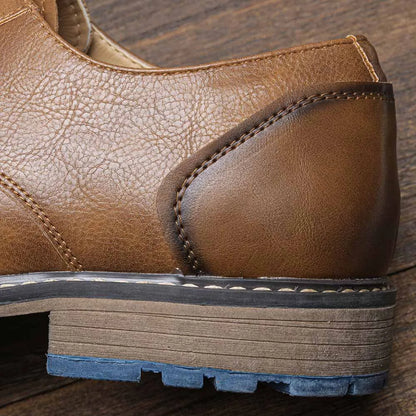 "Epoca Dorata" – Brogue Leather Oxfords By Enzo Bellari®