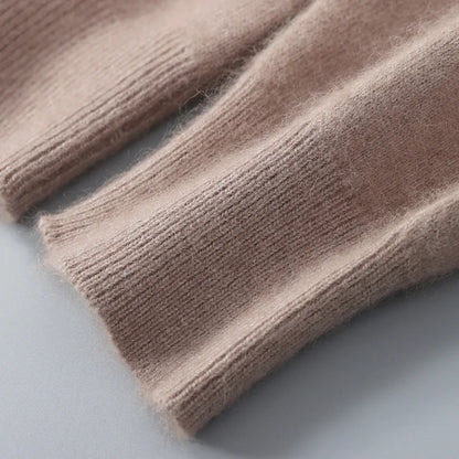 "Sole di Capri" – V-neck Cashmere Cardigan By Enzo Bellari®