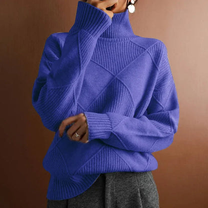 "Aria Serenata" – Knitted Polo Neck Sweater By Enzo Bellari®