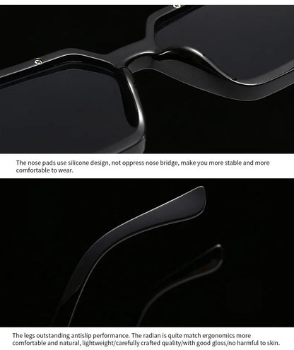 "Sole Dorato" – Square Gold Sunglasses By Enzo Bellari®