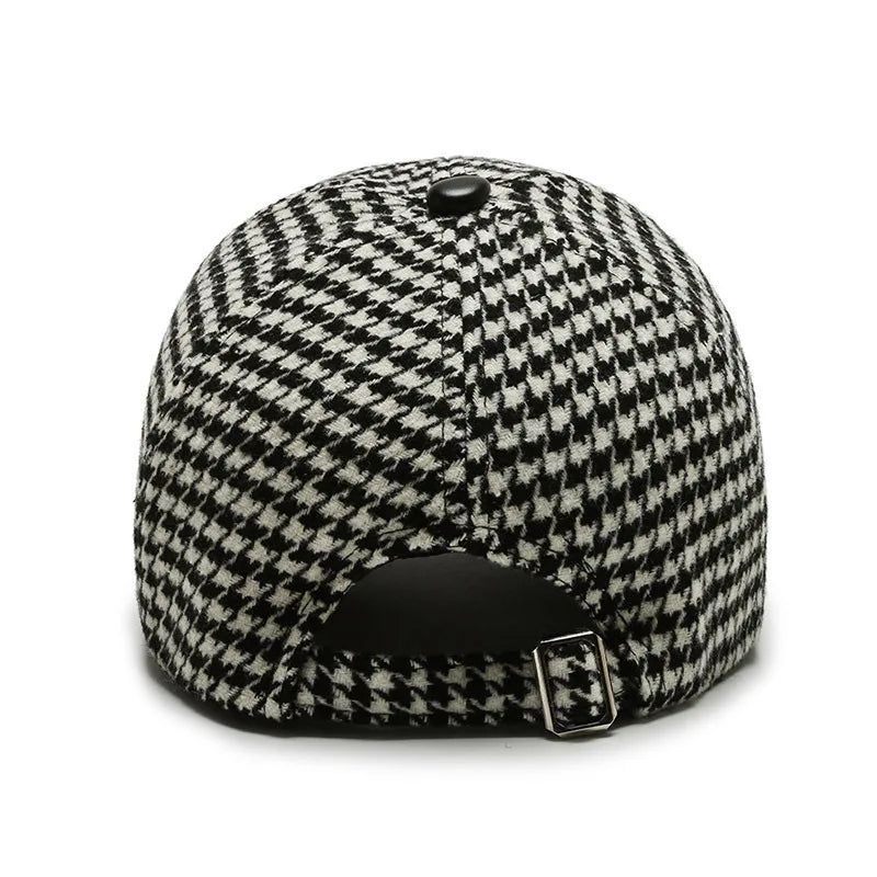 "Linea Sportiva" – Check Baseball Cap By Enzo Bellari®