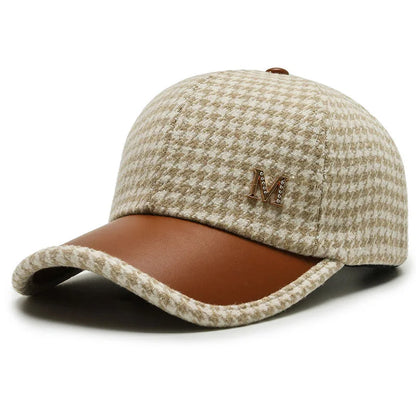 "Linea Sportiva" – Check Baseball Cap By Enzo Bellari®